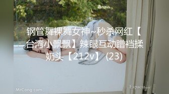 钢管舞裸舞女神~秒杀网红【台湾小飘飘】辣眼互动蹭裆揉奶头【212v】 (23)