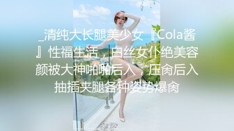 _清纯大长腿美少女『Cola酱』性福生活，白丝女仆绝美容颜被大神啪啪后入，压肏后入抽插夹腿各种姿势爆肏