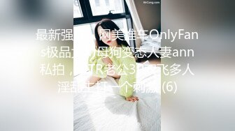 最新强推，网美推车OnlyFans极品女M母狗变态人妻ann私拍，NTR老公3P双飞多人淫乱主打一个刺激 (6)