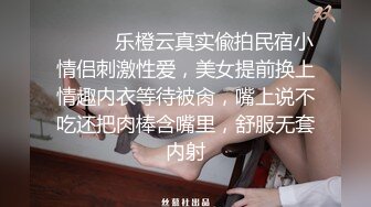 ⚫️⚫️乐橙云真实偸拍民宿小情侣刺激性爱，美女提前换上情趣内衣等待被肏，嘴上说不吃还把肉棒含嘴里，舒服无套内射